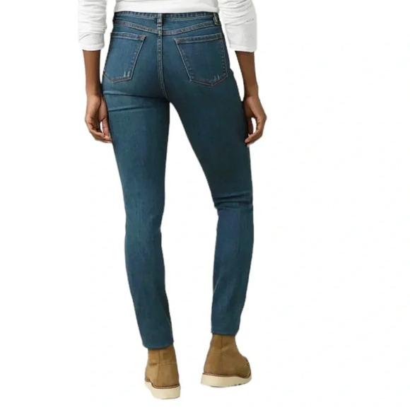 Prana Mid Rise Sienna Stretch Denim Skinny Jean Blue Size 27 NWT - Picture 2 of 16